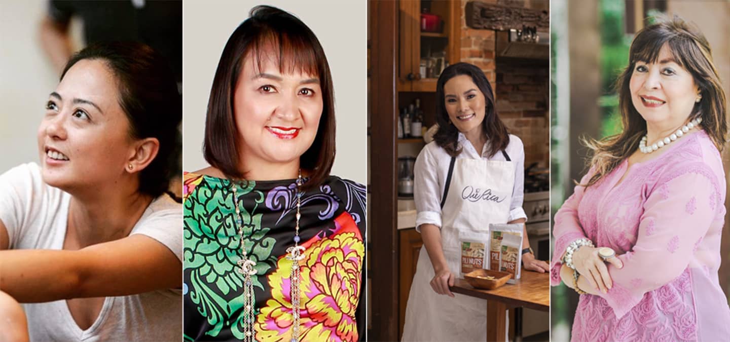 Clarissa Delgado, Rhodora Palomar-Fresnedi, Rica Buenaflor, Bing Carrion Clarissa Delgado, Rhodora Palomar-Fresnedi, Rica Buenaflor, Bing Carrion